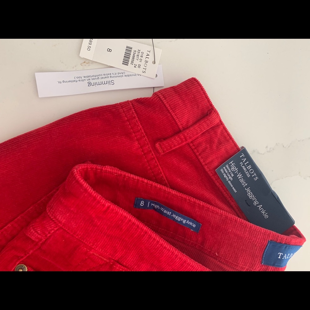 Talbots corduroys- brand new